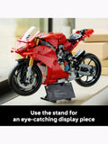 LEGO Ducati Panigale V4S motorcycle building set, UK version