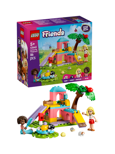 مجموعة بناء ملعب خنازير غينيا من LEGO Friends من John Lewis - اشترِ عبر الإنترنت من McGrocer