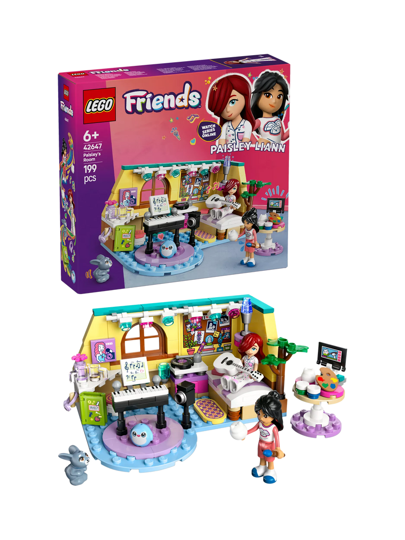LEGO Friends Paisley's Room playset, UK version