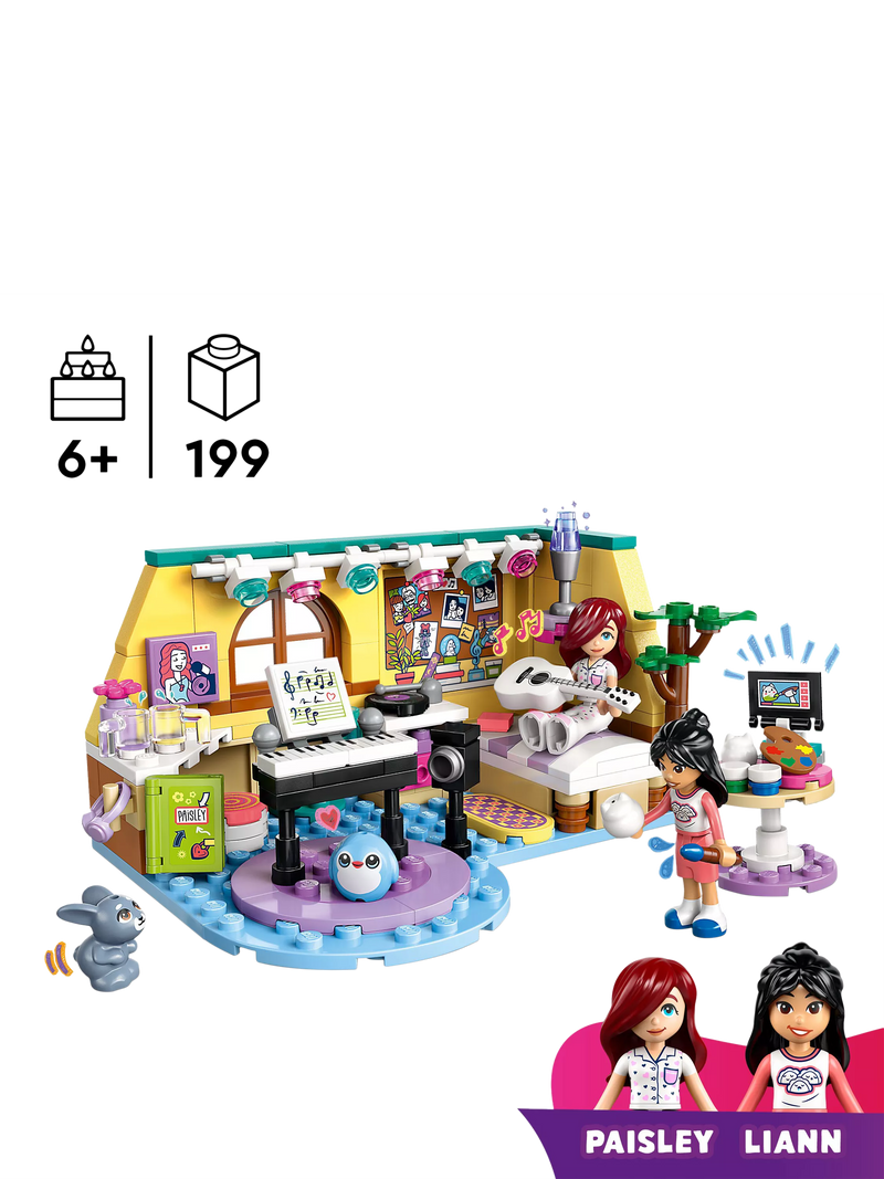 LEGO Friends Paisley's Room playset, UK version