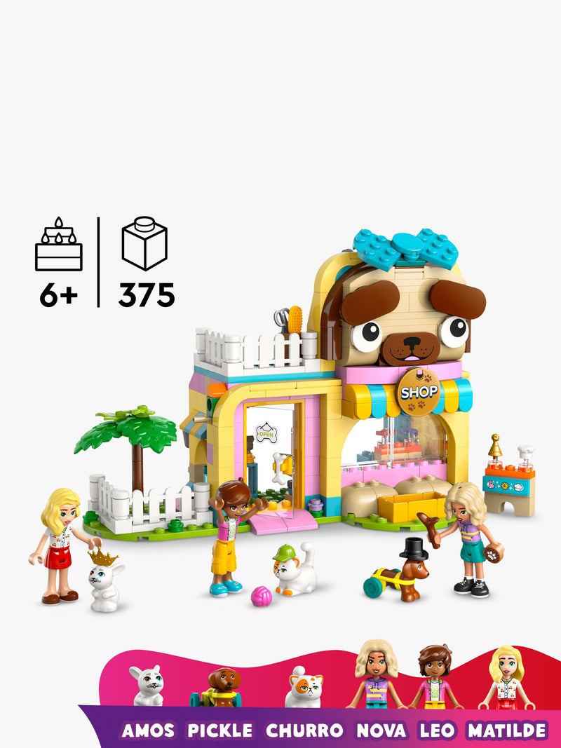 LEGO Friends Pet Accessories Shop building set, UK version