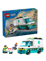 John Lewis LEGO City Emergency Ambulance Construction Toy 184 Pieces- Buy online at McGrocer