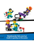 LEGO City emergency ambulance building set 184 pieces (British brand)
