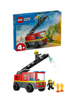 John Lewis LEGO City Fire Engine with Ladder Firefighter Toy Set- Buy online at McGrocer