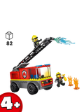 LEGO City Fire Engine with Ladder firefighter toy, UK version