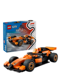 LEGO F1 Driver with McLaren Race Car toy playset, UK version