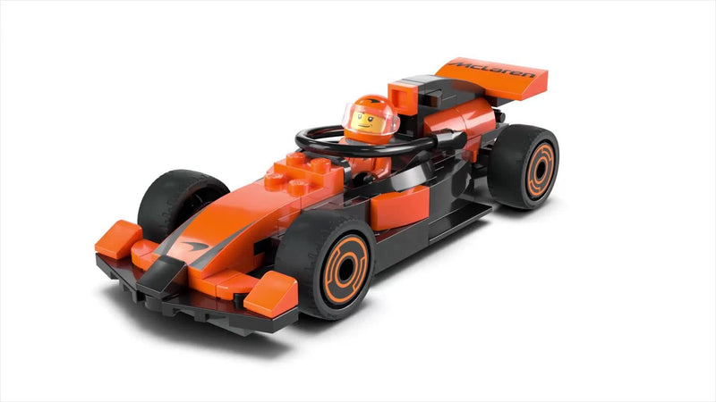 LEGO F1 Driver with McLaren Race Car toy playset, UK version