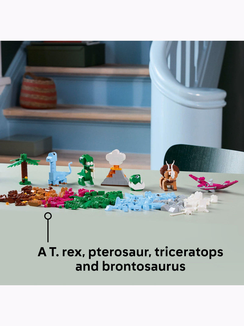 LEGO Creative Dinosaurs building toy set, UK version