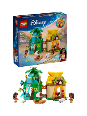LEGO Disney Princess Moana's Island Fun Building Toy Set