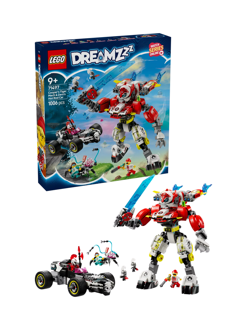 LEGO DREAMZzz Tiger Mech Building Set 71497, UK version