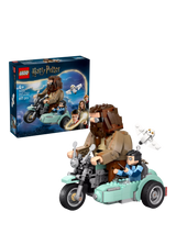 John Lewis LEGO Harry Potter Hagrid & Harry's Motorcycle Ride Building Toy Set- Buy online at McGrocer
