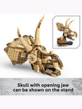 LEGO Jurassic World Triceratops skull building set 468 pieces (British brand)