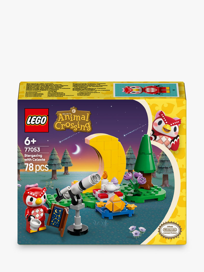 LEGO Animal Crossing Stargazing with Celeste Building Kit, UK version