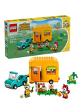 LEGO Animal Crossing caravan and garden shop toy set, UK version