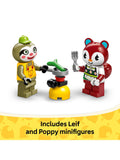 LEGO Animal Crossing caravan and garden shop toy set, UK version