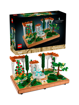 Lego Icons Fountain Garden Building Set 10359