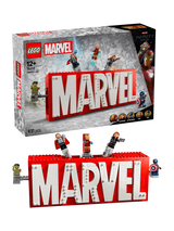 John Lewis LEGO Marvel Logo & Minifigures Building Toy Set 76313- Buy online at McGrocer
