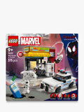 LEGO Marvel Spider-Verse Miles Morales vs The Spot building toy set, UK version