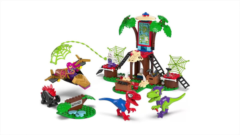 LEGO Marvel Spidey and Gobby's Raptor Battle at Tree House HQ playset, UK version