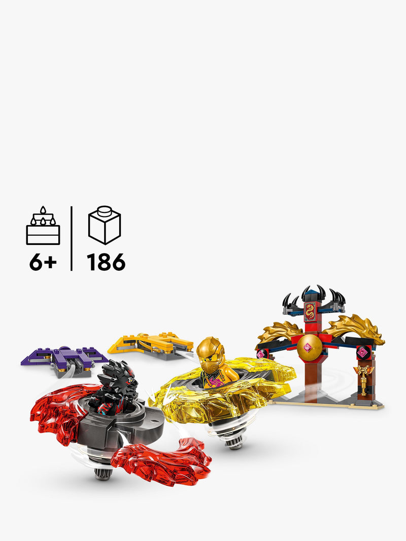 LEGO Ninjago Dragon Spinjitzu Battle Pack building toy set, UK version