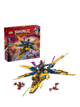 John Lewis LEGO Ninjago Ras and Arins Super Storm Jet Building Set 71833- Buy online at McGrocer
