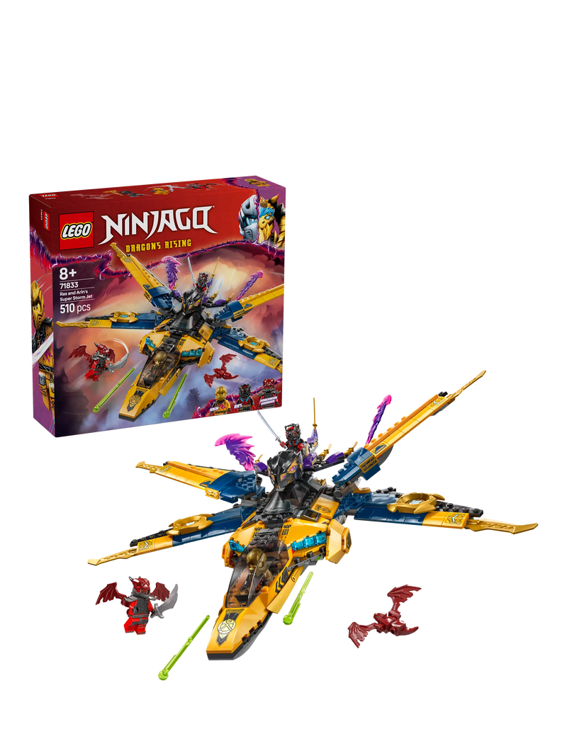 LEGO Ninjago Super Storm Jet Model, UK version