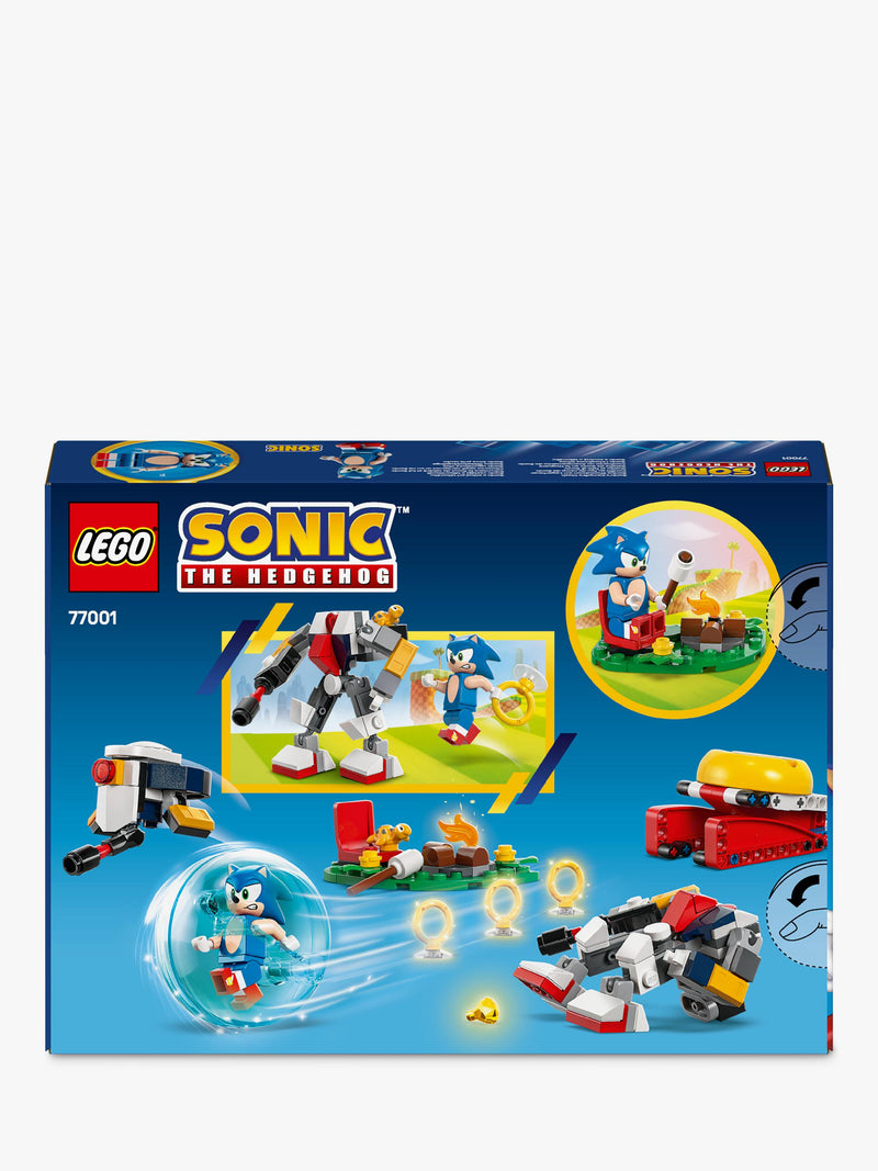LEGO Sonic Campfire Clash building set 77001, UK version