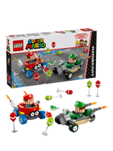 John Lewis LEGO Super Mario 72034 Mario Kart - Baby Mario vs. Baby Luigi- Buy online at McGrocer