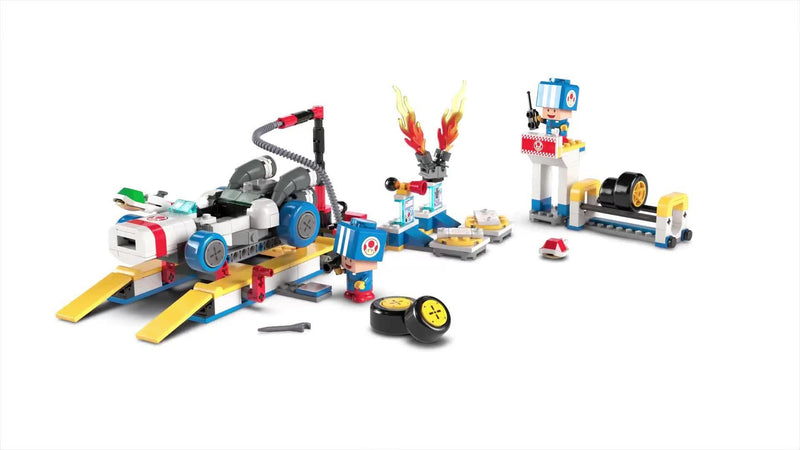 LEGO Super Mario Mario Kart Toad's Garage building set, UK version