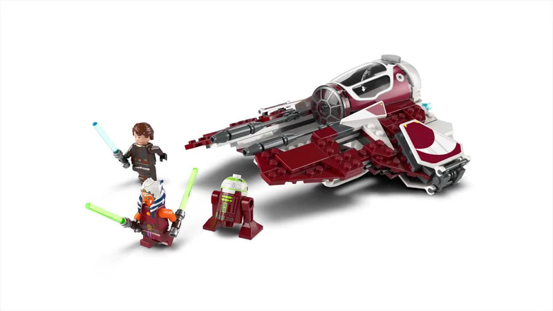 Lego Star Wars Ahsoka's Jedi Interceptor building toy, UK version