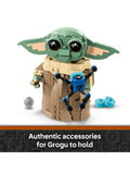 LEGO Star Wars Grogu with hover pram building toy - British product