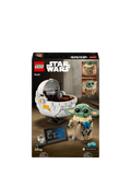 LEGO Star Wars Grogu with hover pram building toy - British product