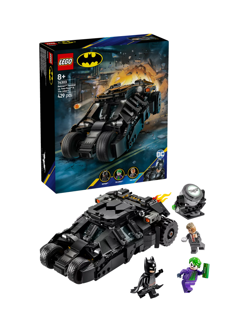 LEGO DC Batman Tumbler vs. Two-Face & The Joker Set, UK version
