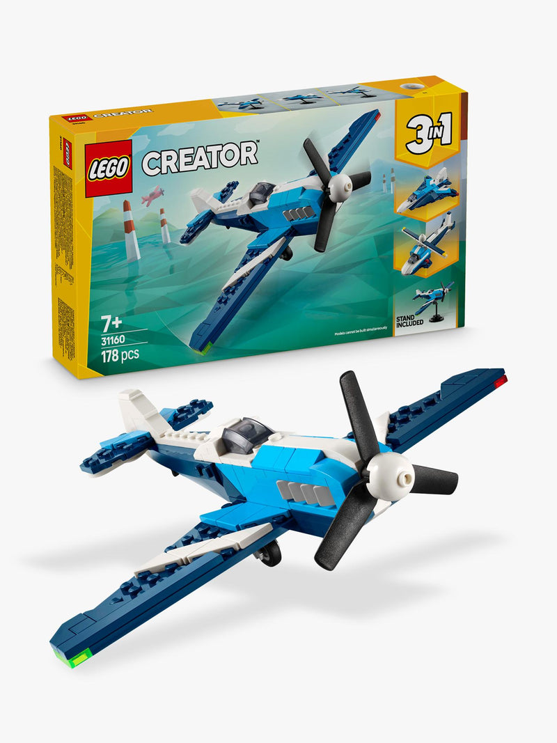 LEGO Creator 3-in-1 Race Plane building set, UK version