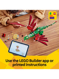 LEGO Medieval Dragon building toy set, UK version