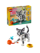 John Lewis LEGO Creator 3in1 Playful Cat Figure Building Set- Buy online at McGrocer