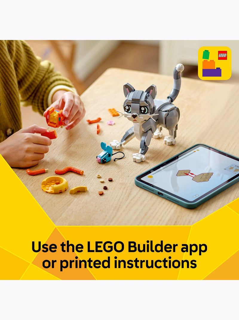 LEGO Creator 3in1 Playful Cat Figure building set, UK version