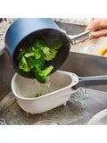 Joseph Joseph large foldable colander in stone, UK version