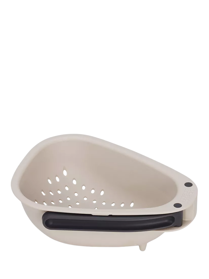 Joseph Joseph Droplet Mini Foldable Colander in Stone, UK version