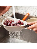 Joseph Joseph Droplet Mini Foldable Colander in Stone, UK version
