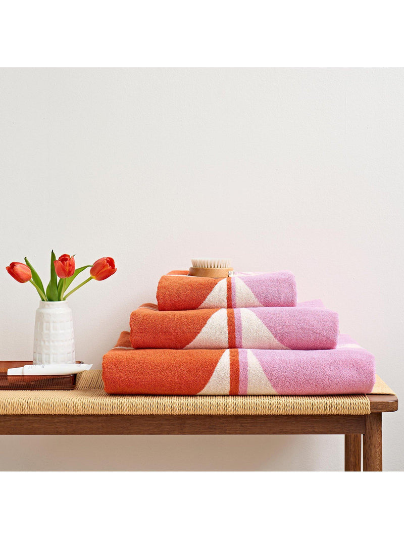 Orla Kiely Stielblumen-Handtuchset, importiert aus dem Vereinigten Königreich