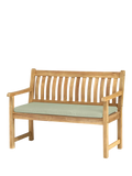 KETTLER garden bench cushion sage 2-seater, imported from the UK