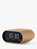 Lexon Ray LCD digital alarm clock gold - British product