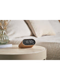 Lexon Ray LCD digital alarm clock gold - British product