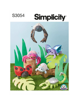 John Lewis Simplicity Fun Bugs Sewing Pattern S3054- Buy online at McGrocer