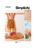 Simplicity sewing pattern kitchen accessories S3057 (British brand)