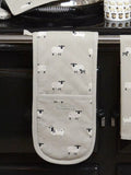 Sophie Allport sheep cotton double oven glove, imported from the UK