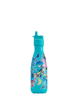 John Lewis Chilly's Kids' Sticker Leak-Proof Insulated Drinks Bottle, Blue, 350ml- Buy online at McGrocer