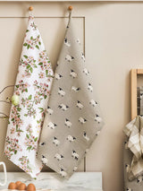 John Lewis Sophie Allport Sheep Cotton Tea Towel, Neutral- Buy online at McGrocer