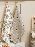 Sophie Allport sheep cotton tea towel neutral (British brand)